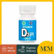 Ipi Vitamin D3 1000iu - 75 Tablets - Maintains Bone Health