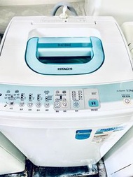 貨到付款』 二手電器 (( 洗衣機 日立 日式洗衣機 // AJ-S55PXP 5.5公斤