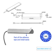 NEW 617~4900MHz 5G sticker patch antenna outdoor indoor Flat Antenna