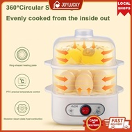 Electric Egg Boiler Cooker Two/Three-Layer Electric Steamer Machine 6 Eggs Multifunction Egg Boiler 