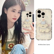 honor x7b casing honor x9a 5g casing Hat Puppy Fresh Girl Suitable for Glory 200/X9B/magic6/54 Phone