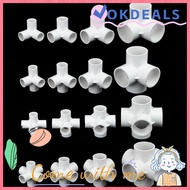 OKDEALS Pipe Connector Pipe Fittings Stereoscopic 20mm 25mm 32mm 50mm Connector