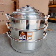 PERIUK KUKUS CAP KUCING 28CM - 40CM (STEAM POT)