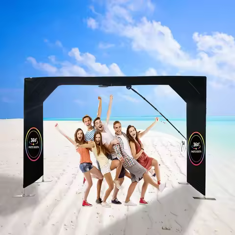 Automatic Rotating Overhead 360 Photo Booth Selfie Top Spinner 360 Overhead Photo Booth Party Suppli