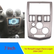 for Radio 2 Din for Renault Logan Dacia Logan 2004-2007 for Renault DVD  Panel Plate Fascia Radio Do