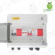 Applegreen ตู้คอมบายเนอร์ OnGrid AC-DC Combiner box PV 1String / 1 AC สำหรับระบบออนกริดขนาด 1-3Kw 1Phase 220Vac / RCCB