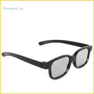 ROX 3D Polarized Glasses 3D Glasses Black H3  Flash 3D for TV Movies Cinema