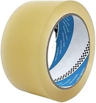 Teraoka Seisakusho No. 312G Vinyl Tape, 1.6 inches (50 mm) x 98.4 ft (30 m), Transparent, Matte, Dif