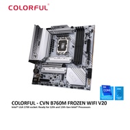 COLORFUL CVN B760M GAMING FROZEN V20 (WIFI) DDR4 LGA1700 GAMING Mainboard