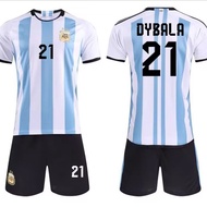 2025 2022 Qatar World Cup Argentina Jersey Home Player Fan Edition No. 10 Messi Football Suit