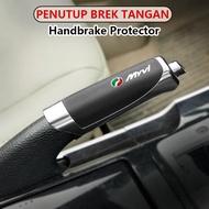 For Perodua Myvi MG3 M300/M600/M800 2005-2024 Car Leather Handbrake Cover Non-slip Protection Decora