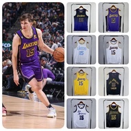Hot Press [Austin Reaves] City Edition Jersey Quick-Drying Breathable Sports Vest LA Retro Basketbal