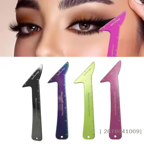 ⚑Eyeliner Stencil Wing Tips Stainless Steel Eyeliner Aid Eyeliner Pencil Auxiliary Eye Liner Wearing