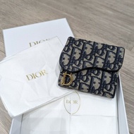Dior Saddle Lotus 銀包