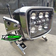 lampu daymaker rx king oval set breket kupingan tebal lampu daymaker rx king
