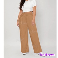 PLUS SIZE SQUARE PANTS SWEAT PANTS WIDE LEG SUMMER PANTS MEDIUM-LARGE, XL-2XL 3XL 5XL ( WAFFLE)