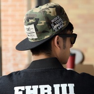 Hard Top High Top Flat Brim Hip Hop Baseball Cap Flat Brim Cap Men's Hat Summer Spring Autumn Flat C