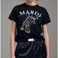【T-1123】M@RDI 明星私服感！韩系氛围感小狗短袖上衣  Dog Graphic T-Shirt Women Top Cotton Tee 显瘦百搭女上衣APRIL