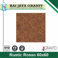 Granito Rosso 60x60 Rustic Matt