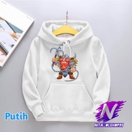 Sweater Hoodie anak Gambar Hero Mobile Legend Franco