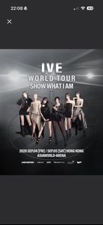 IVE SHOW WHAT I AM Hong Kong 9/4