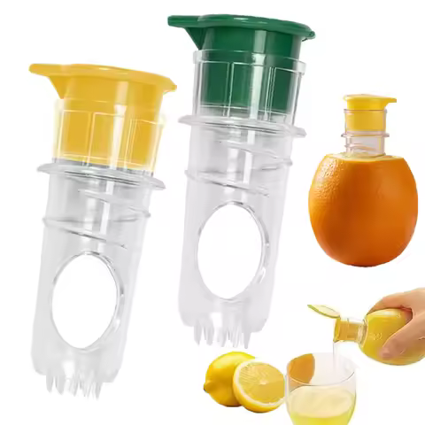 Manual Lemon Juicer Portable Mini Lemon Squeezer Citrus Juicer Reamer Hand Held Easy Juicer for Lemo