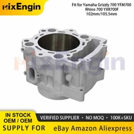 Motor Engine 102mm/105.5mm Cylinder Jug Barrel For Yamaha 07-24 Grizzly 700 YFM700 08-13 Rhino YXR70