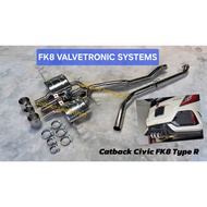 Honda Civic FK8 Valvetronic Systems Exhaust Pnp Stainless Steel 304 (High Gred Material)