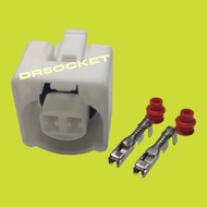 2 Pin PROTON WIRA 1.3 1.5 SAGA DENSO TYPE MB660663 RADIATOR FAN SWITCH SOCKET CONNECTOR