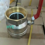 4" FALLA Brass Ball Valve Full Bore/ Kok buka Tutup