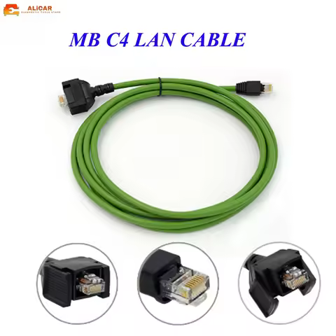 Quality Mb Star Compare C4 Lan Cable SD Connect Multiplexer Lan Cable for MB Star SD C4 Diagnostic T