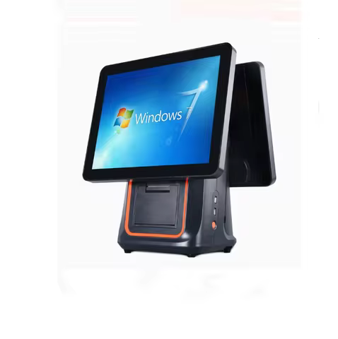 15.1inch New Android Windows pos system all in one touch screen pos All In One Pc Pos Terminal scan 