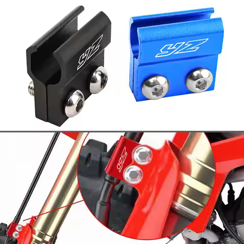 Motorcycle Front Brake Line Hose Cable Clamp Holder For Yamaha YZ 65 85 125 250 250F 450F 125X 250X 