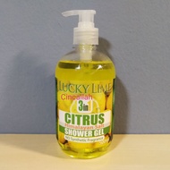 Lucky Lime 3 in 1 Citrus Himalayan Salt Body Wash Shower Gel Shampoo More Luck 500ml