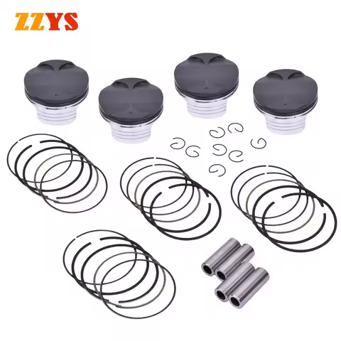 For Honda CBR954 MV9 CBR1000 2004-2007 CBR 1000 954 75mm 75.25mm 75.5mm 75.75mm 76mm STD +25 +50 +75