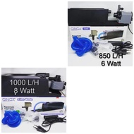 PAKET TOP FILTER AQUARIUM 1 SET GINGA GA 650 203K Box Kotak Atas Power Head Mesin Pompa Celup Aquasc