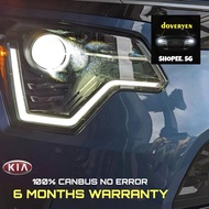 Kia Niro 6500K White LED Headlight Bulb 100% No Dash Error - H8 H11 HB4 HB3 9005 9006 H8 H9 H11 W5W 