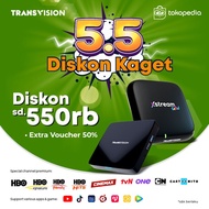 Transvision Xstream Android TV Box - Bonus Free All Channel