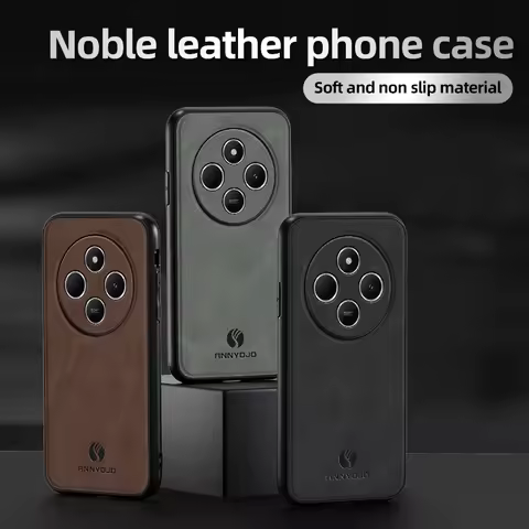 Redmi14C 4G Case Luxury Leather Back Cover for Xiaomi Redmi 14C 14 C C14 4G Magnetic Holder Protect 