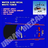 Hot wheels decal white toner nissan skyline R34 Signal auto Hot Wheels Nissan Skyline R34