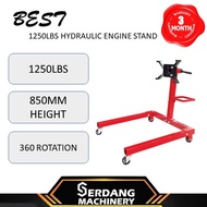 BEST 1250Lbs Hydraulic Engine Stand | 3 Months Warranty