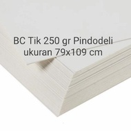 Kertas BC Tik 250 gsm Thick Pindodeli ukuran 79x109 cm