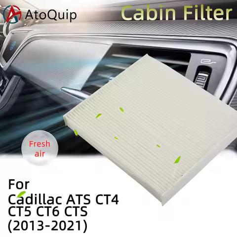 Car Cabin Air Filter for Cadillac ATS CT4 CT5 CT6 CTS Filters Carbon Fiber CF11966 XC10022C XC10191 