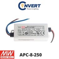 Mean Well APC Power Supply (APC-8) APC-8-250 - 8W 16V~32V 250mA (0.25A) Constant Current LED Driver 