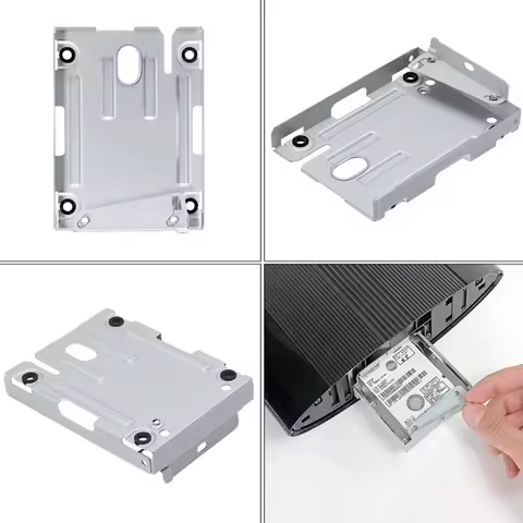 Hard Disk Drive bays Base Tray HDD Mounting Bracket Support for Sony Playstation 3 PS3 PS 3 Super Sl