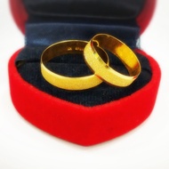 LAELA CINCIN BELAH ROTAN PASIR PADU EMAS TULEN 916 GOLD RING