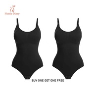 [Hottie Diary] Shapewear - Bodysuit Shapewear Women's Full Body Tummy Control Body Shaper Black