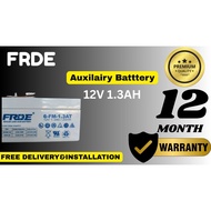 FREE INSTALLATION | FRDE AUXILIARY BATTERY 1.3AH | For Mercedes Auxiliary Battery