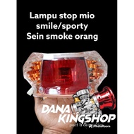 Terbaru!! Stoplamp Lampu Belakang Mio Sporty Mio Smile Smoke Orange