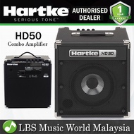 Hartke HD50 50 Watt 10 Inch Bass Combo Amp HyDrive Speaker Amplifier (HD 50)